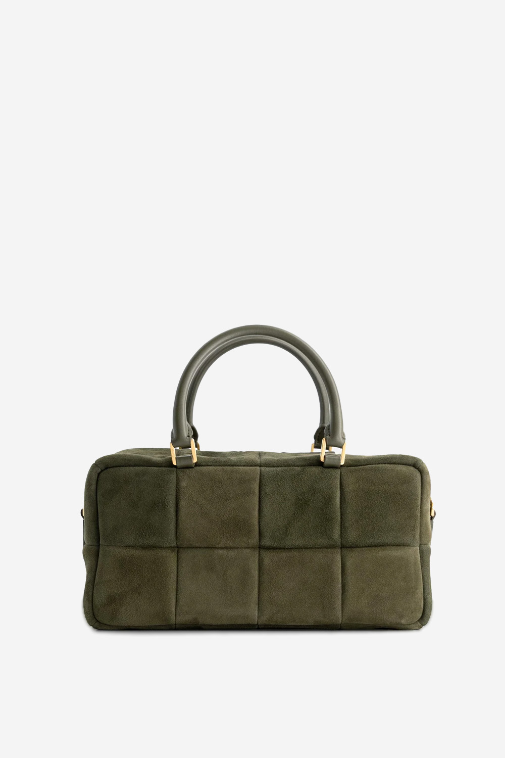 Mlouye - Grid suede crossbody