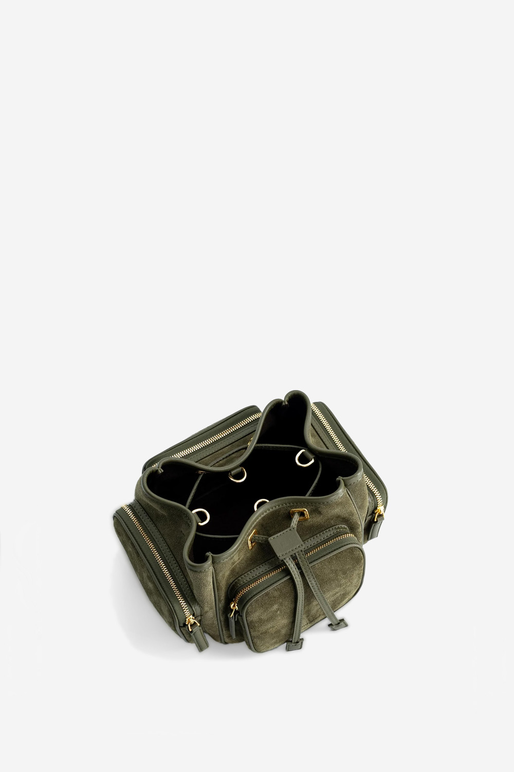 Quad suede crossbody