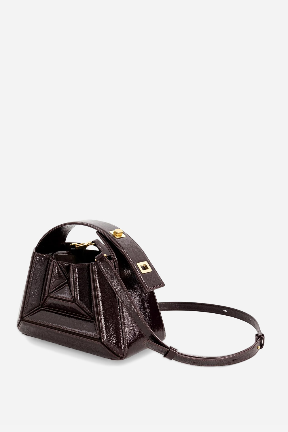 Sera mia patent leather crossbody