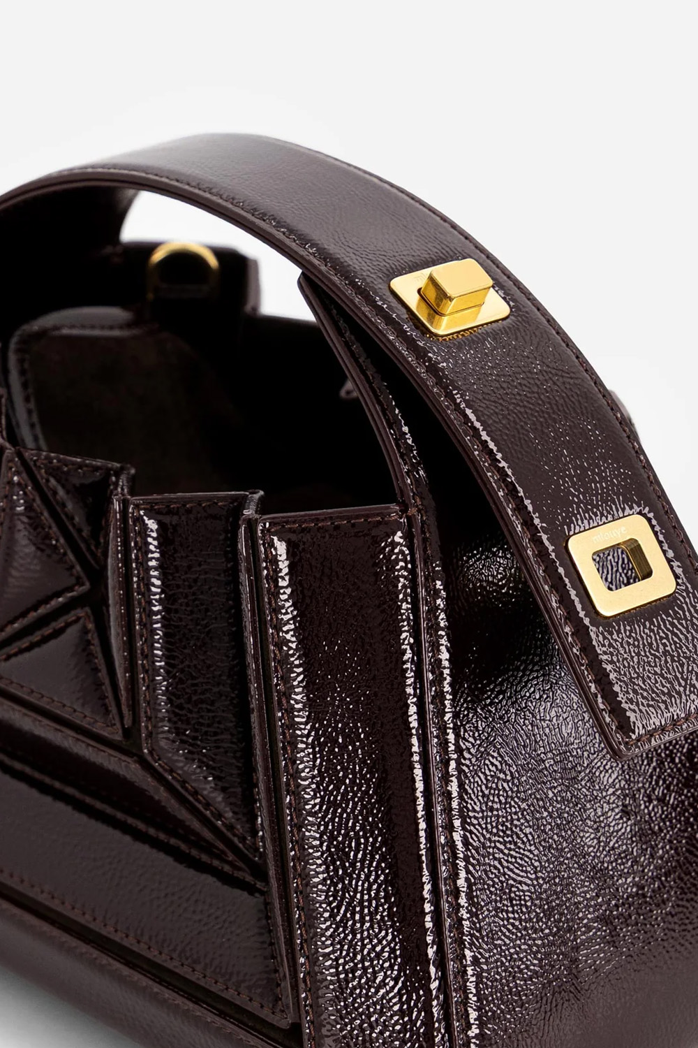 Sera mia patent leather crossbody