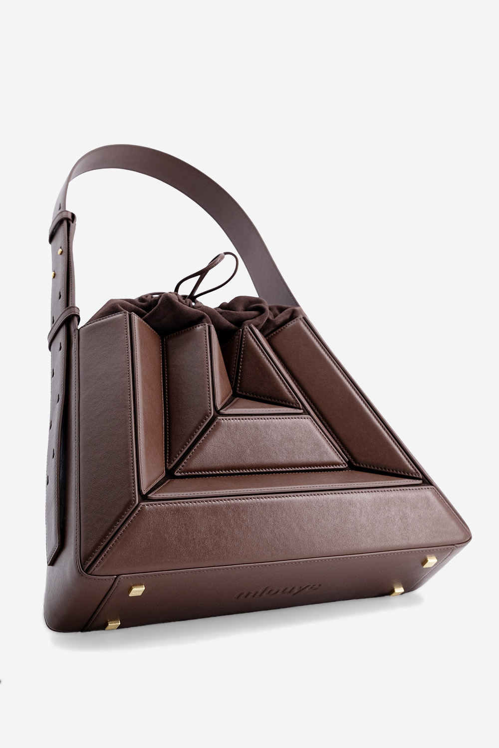 Sera eclat leather shoulder bag