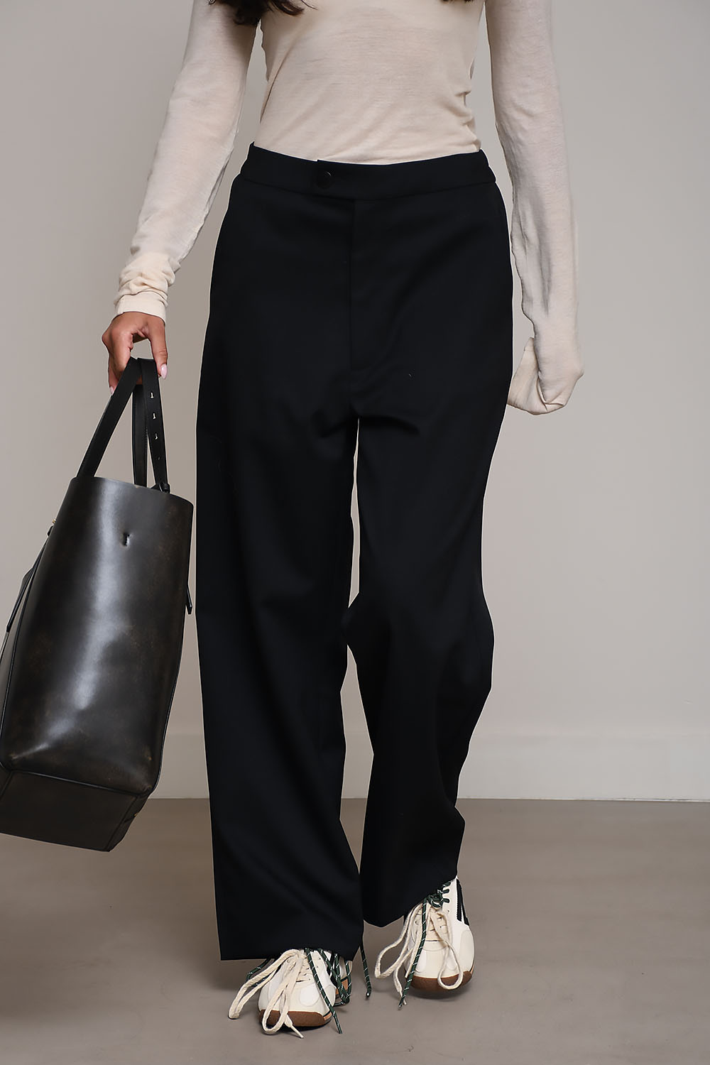 Cordera - New tailoring straight-leg pants