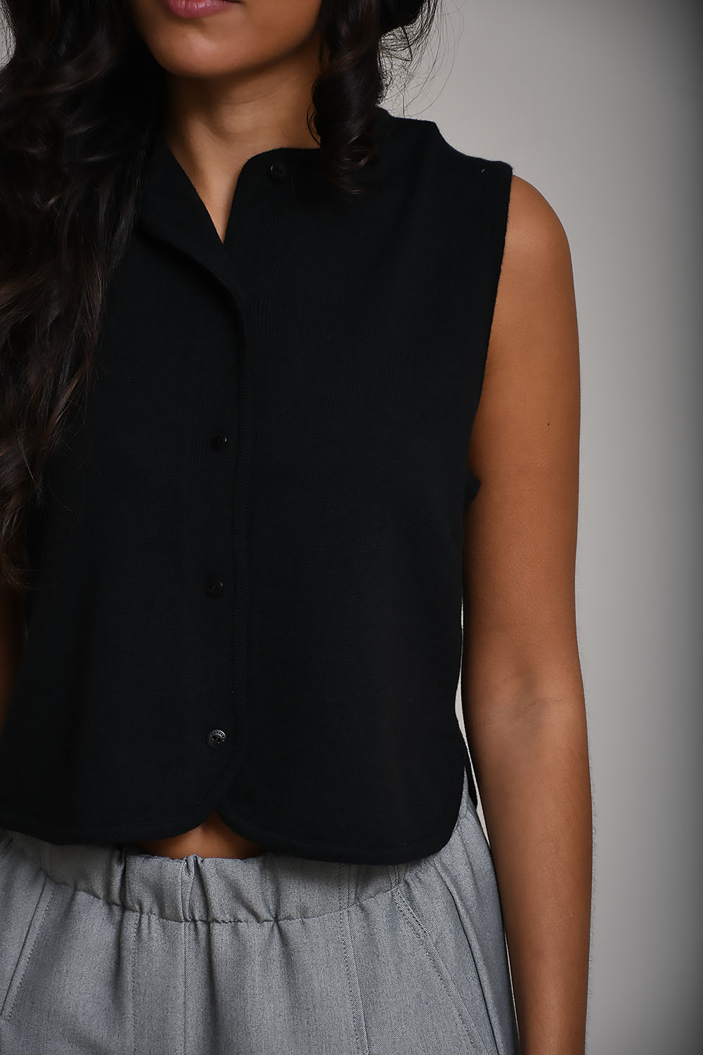 Merino wool waistcoat