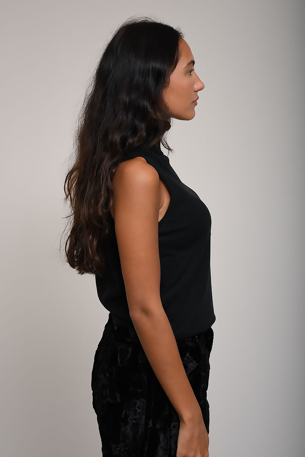 Cordera - Merino wool turtleneck vest