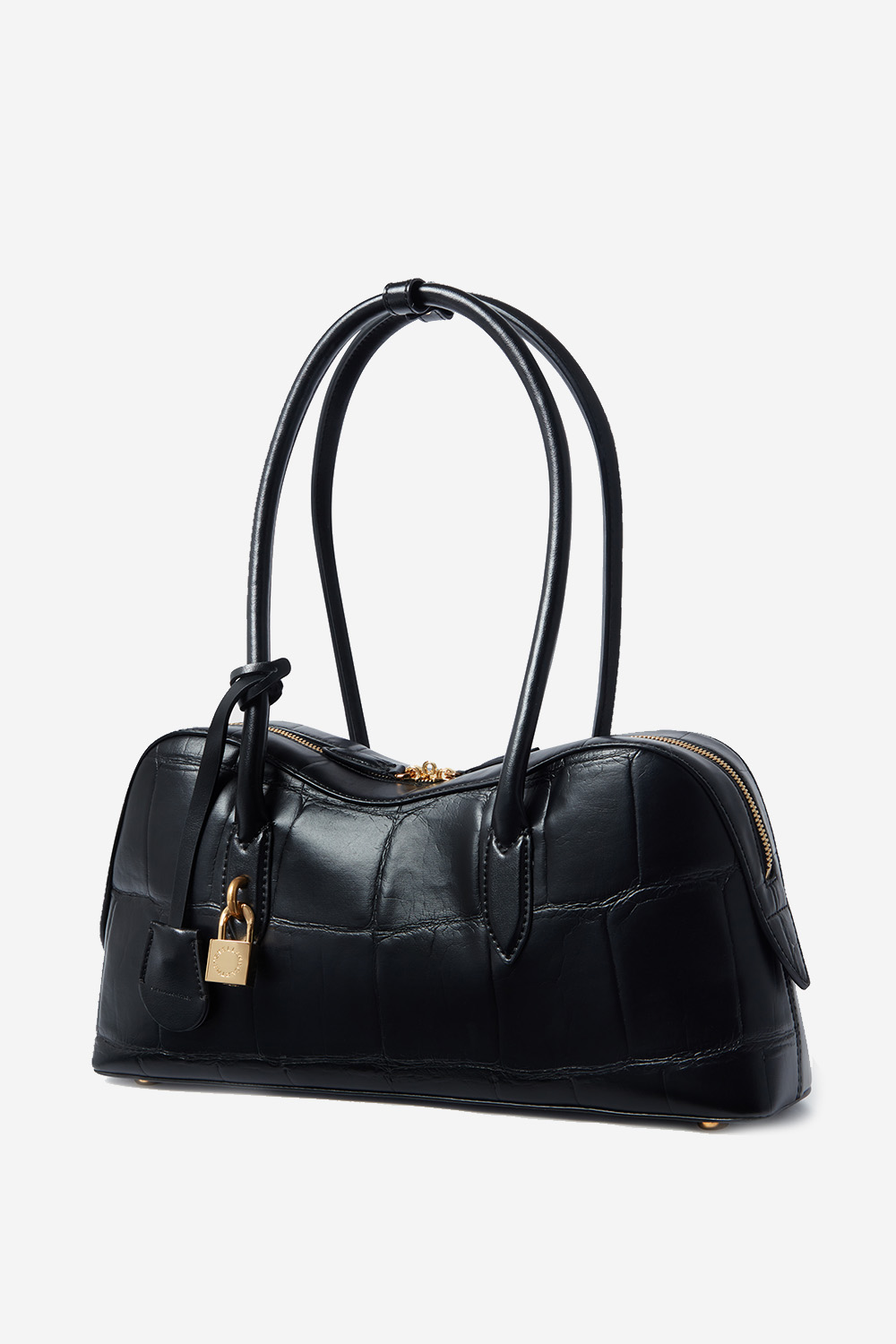 Stella McCartney - Ryder medium croco leather shoulder bag