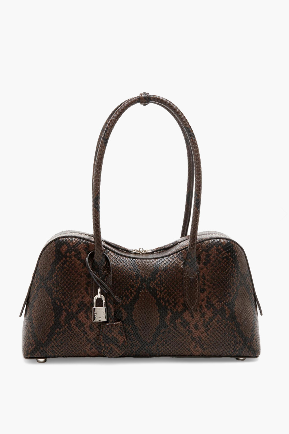 Stella McCartney - Ryder medium vegan leather snake shoulder bag