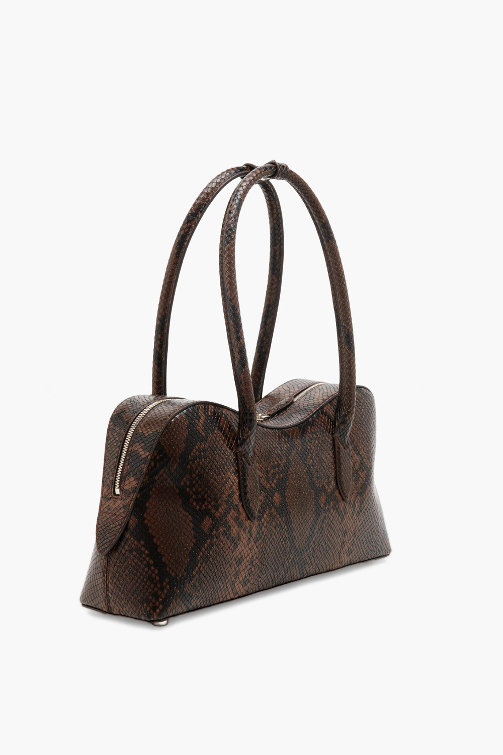 Stella McCartney - Ryder medium vegan leather snake shoulder bag