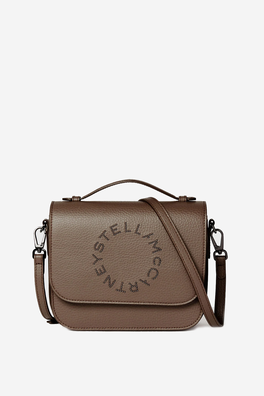 Stella McCartney - Logo flap messenger crossbody