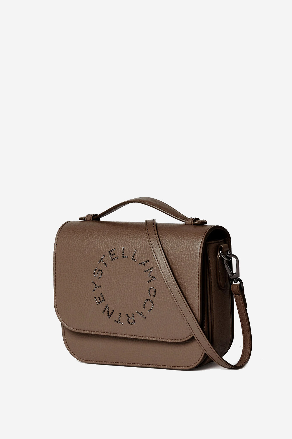 Stella McCartney - Logo flap messenger crossbody