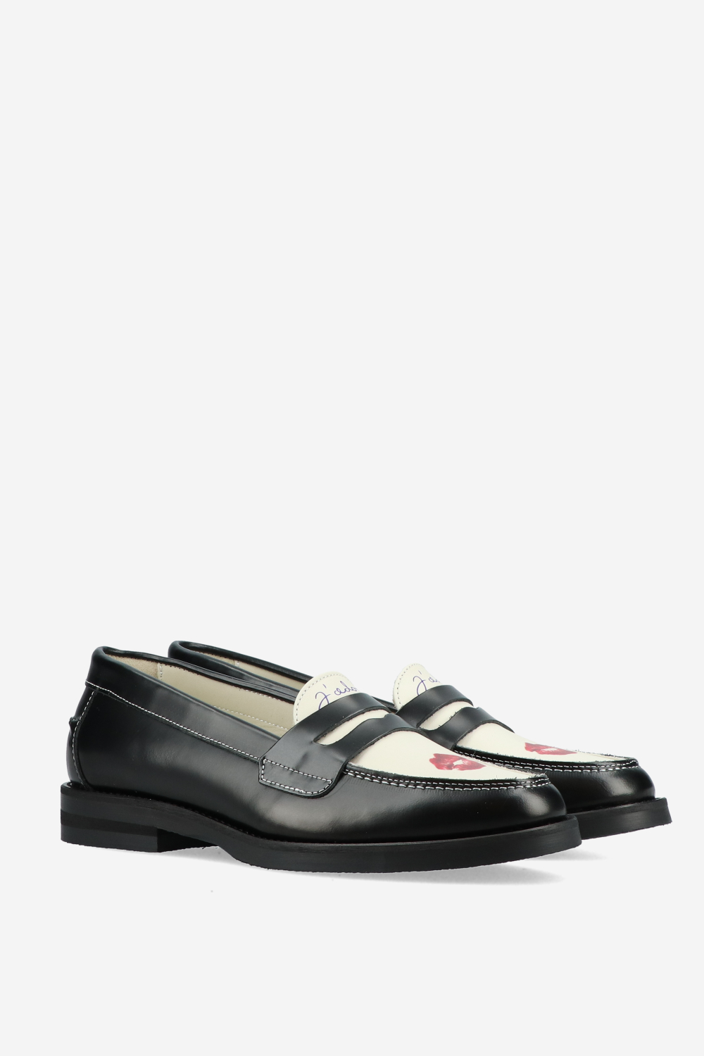 Wilde kiss leather loafers