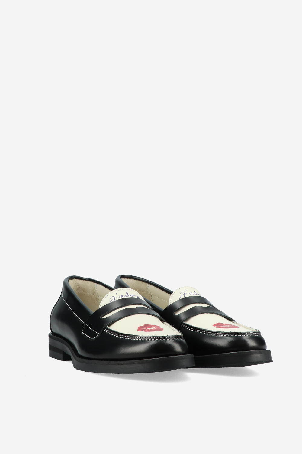 Wilde kiss leather loafers