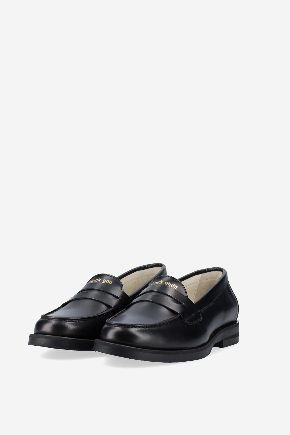Wilde thank you good night leather penny loafer