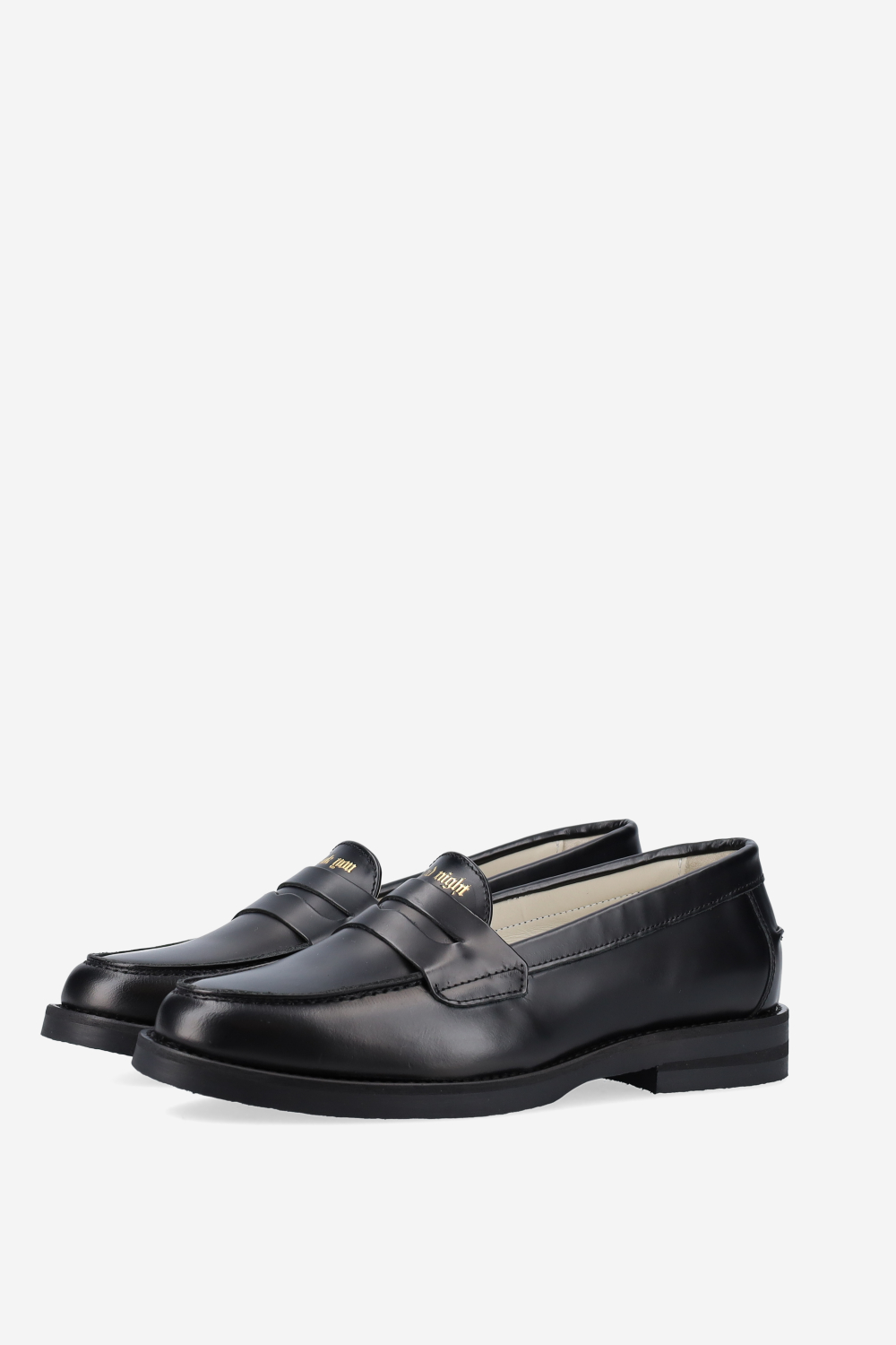 Wilde thank you good night leather penny loafer