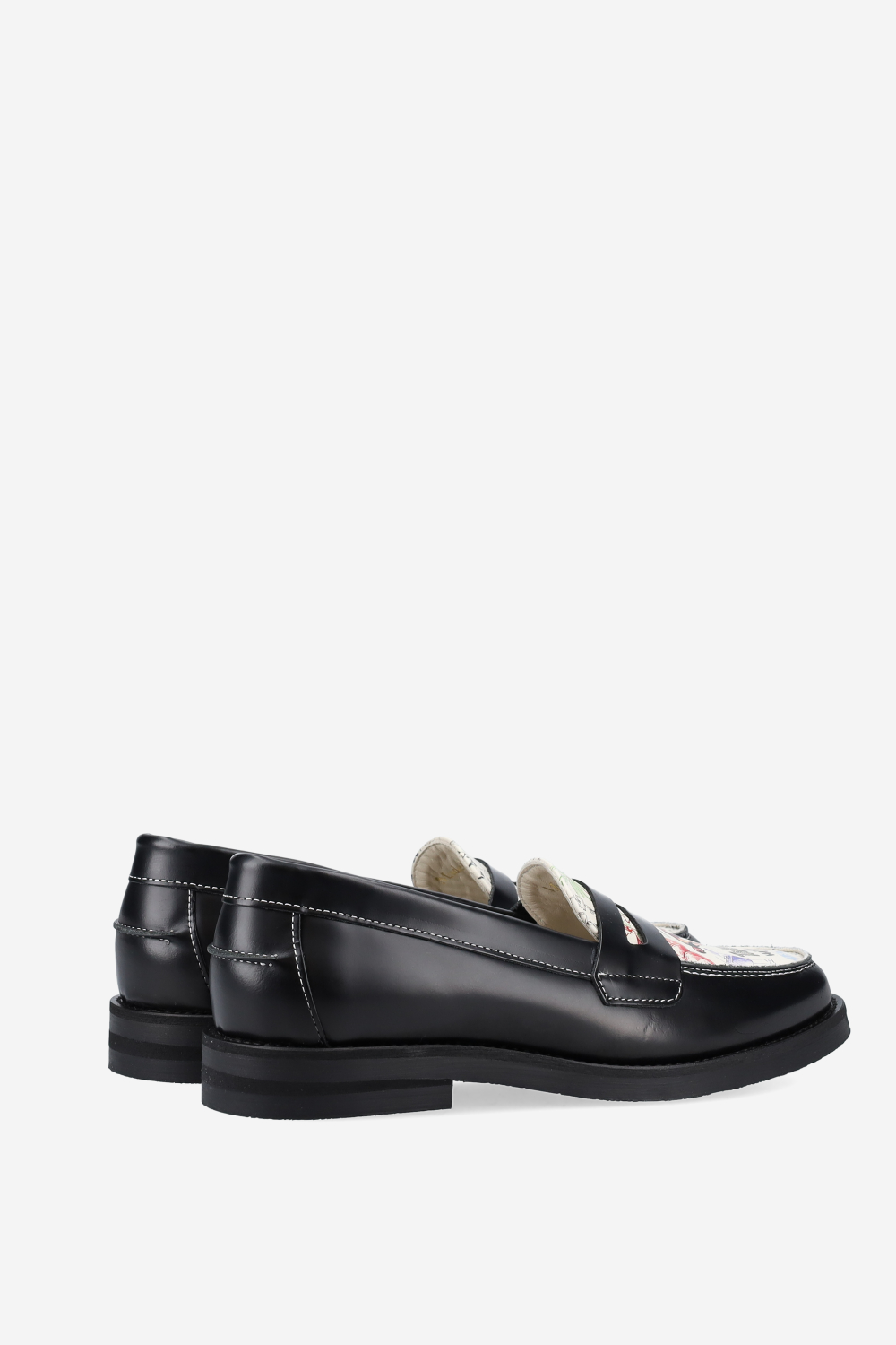 Wilde casa doodle penny leather loafer