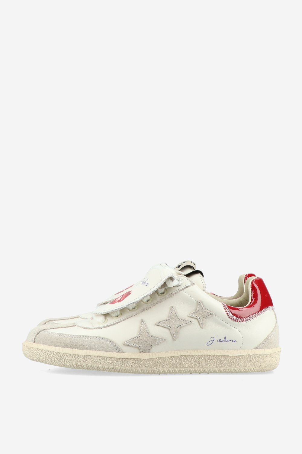 Plus duke leather kiss sneaker