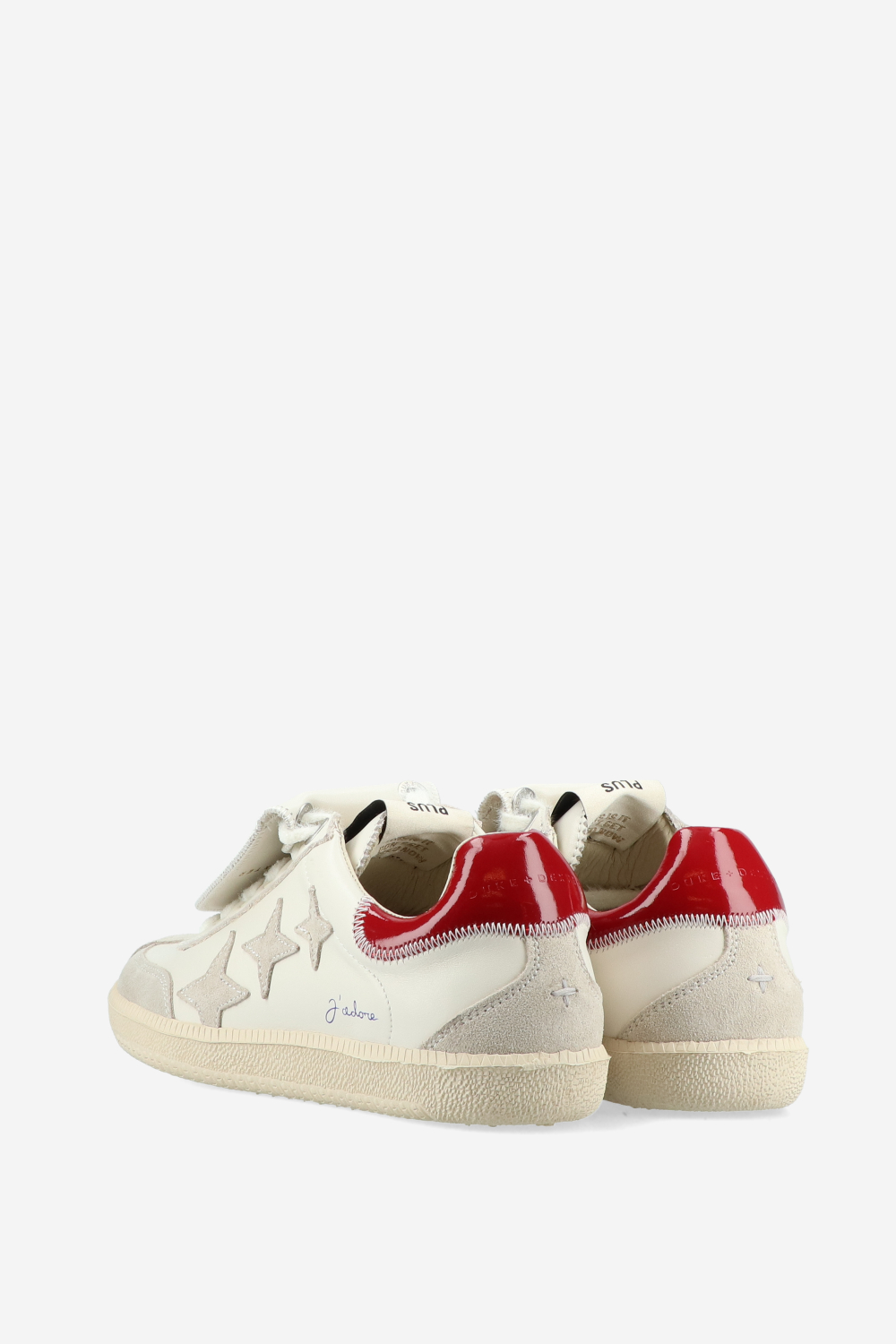 Plus duke leather kiss sneaker