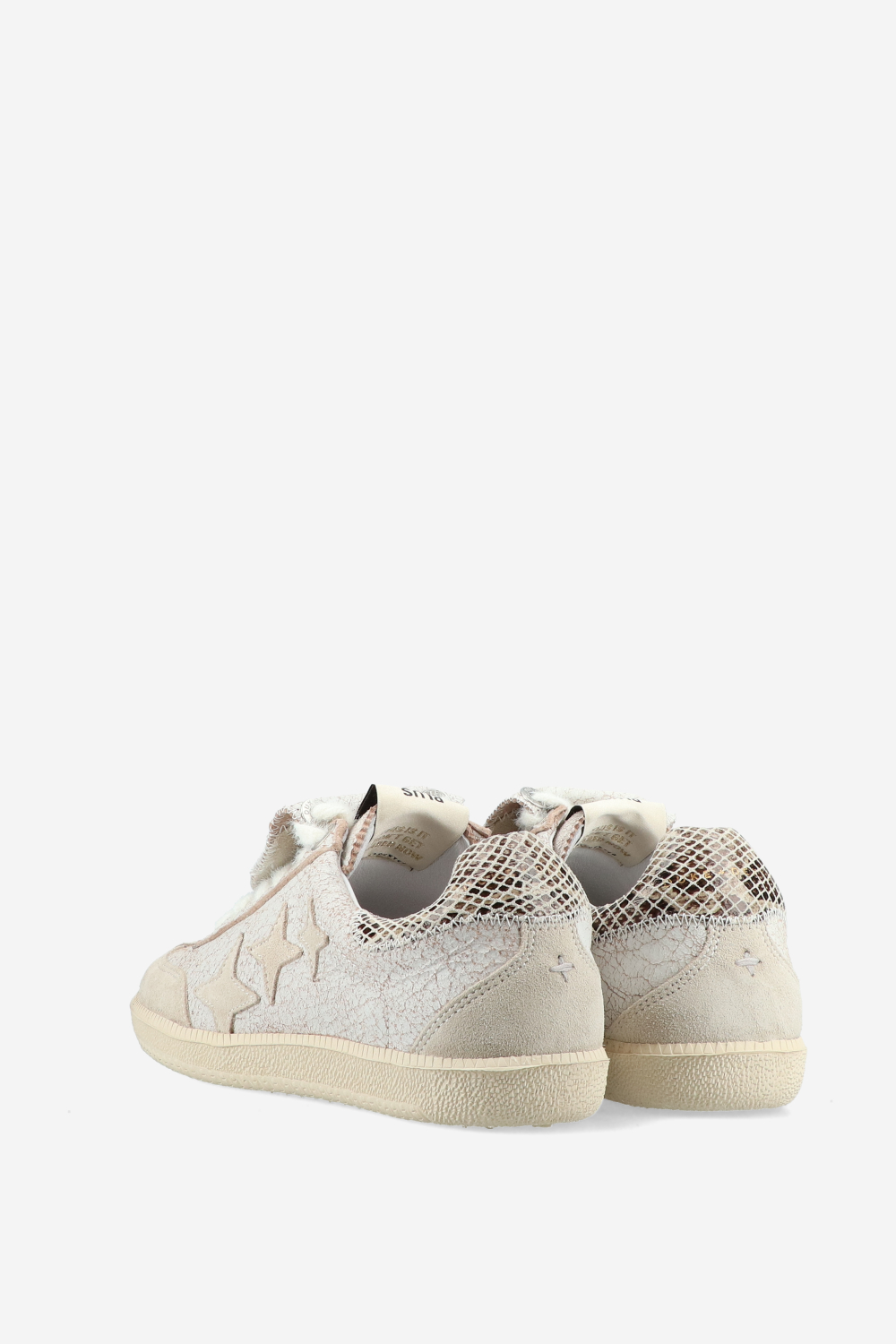 Plus duke leather snake sneakers