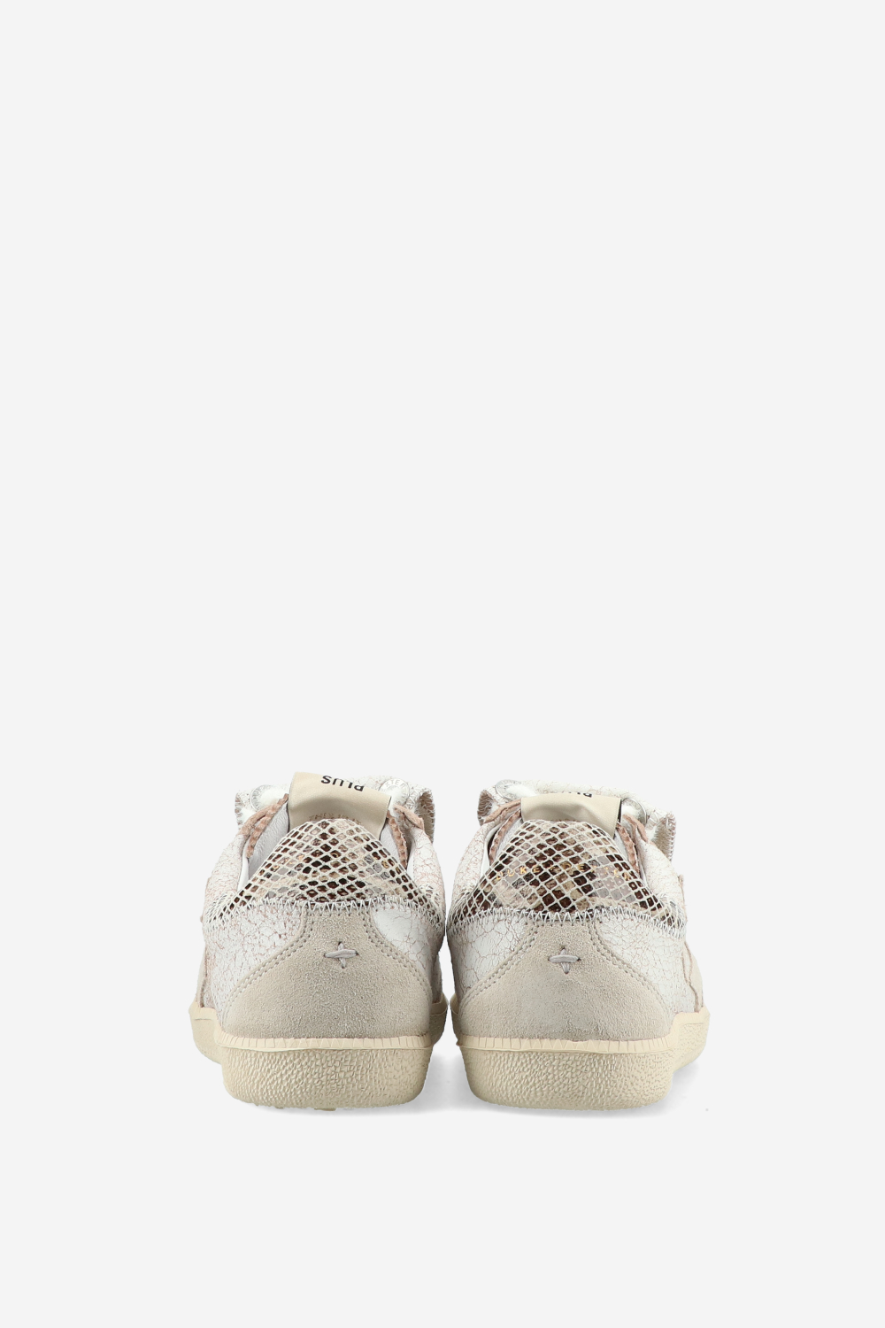 Plus duke leather snake sneakers