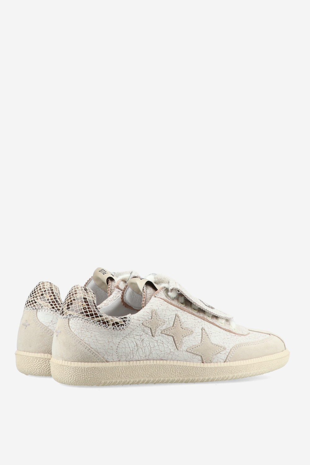 Plus duke leather snake sneakers