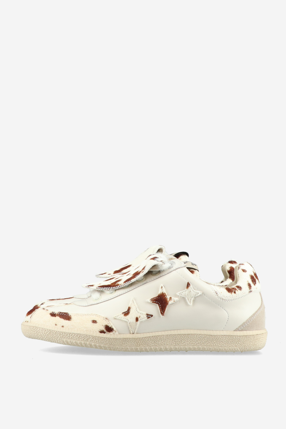 Plus duke leather cow sneakers