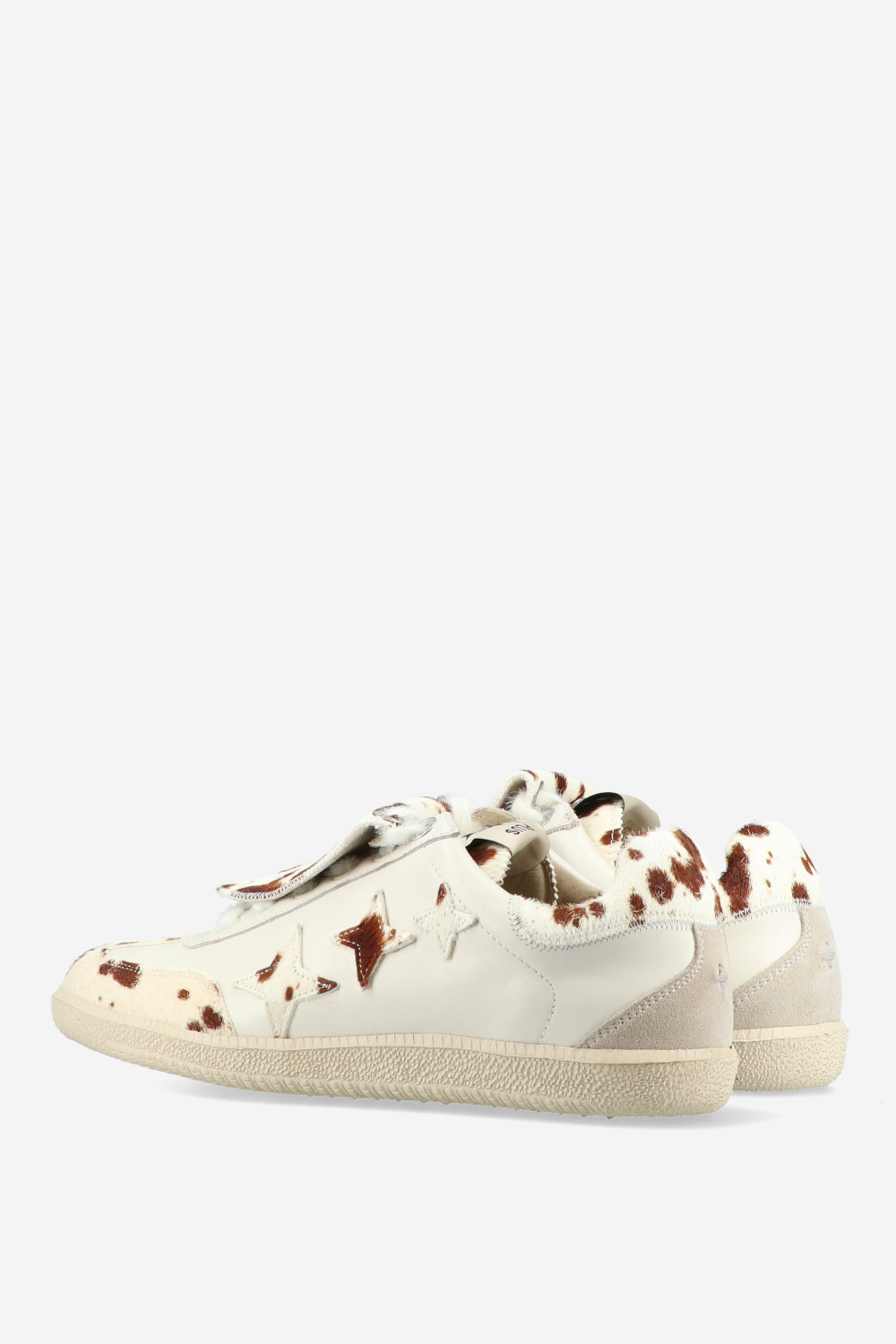 Plus duke leather cow sneakers