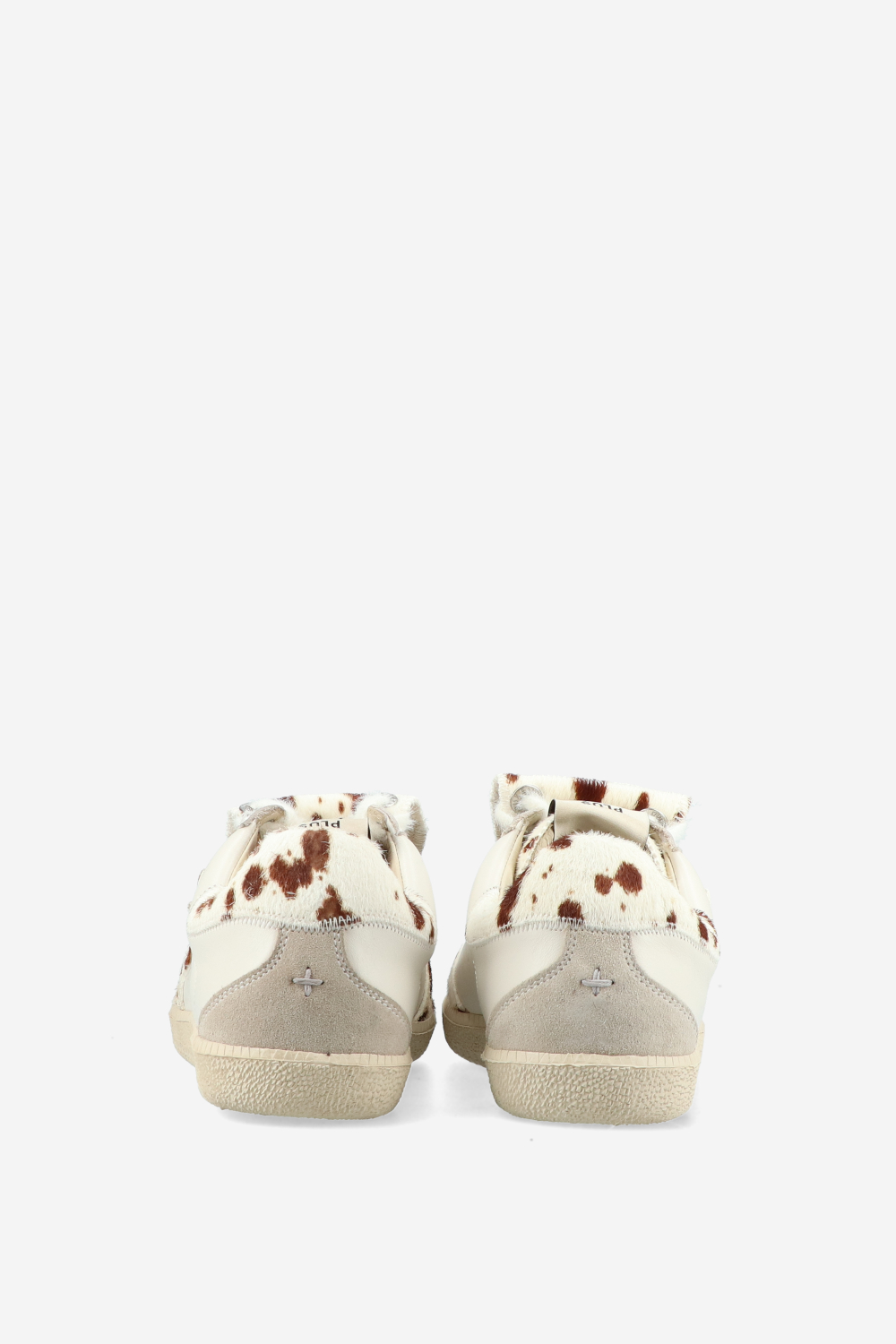 Plus duke leather cow sneakers