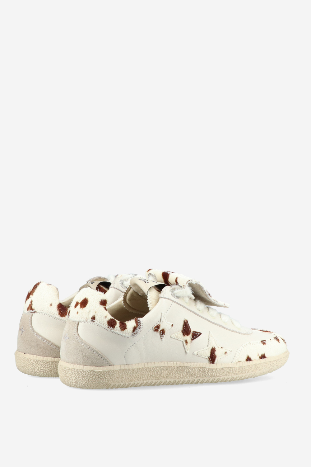 Plus duke leather cow sneakers