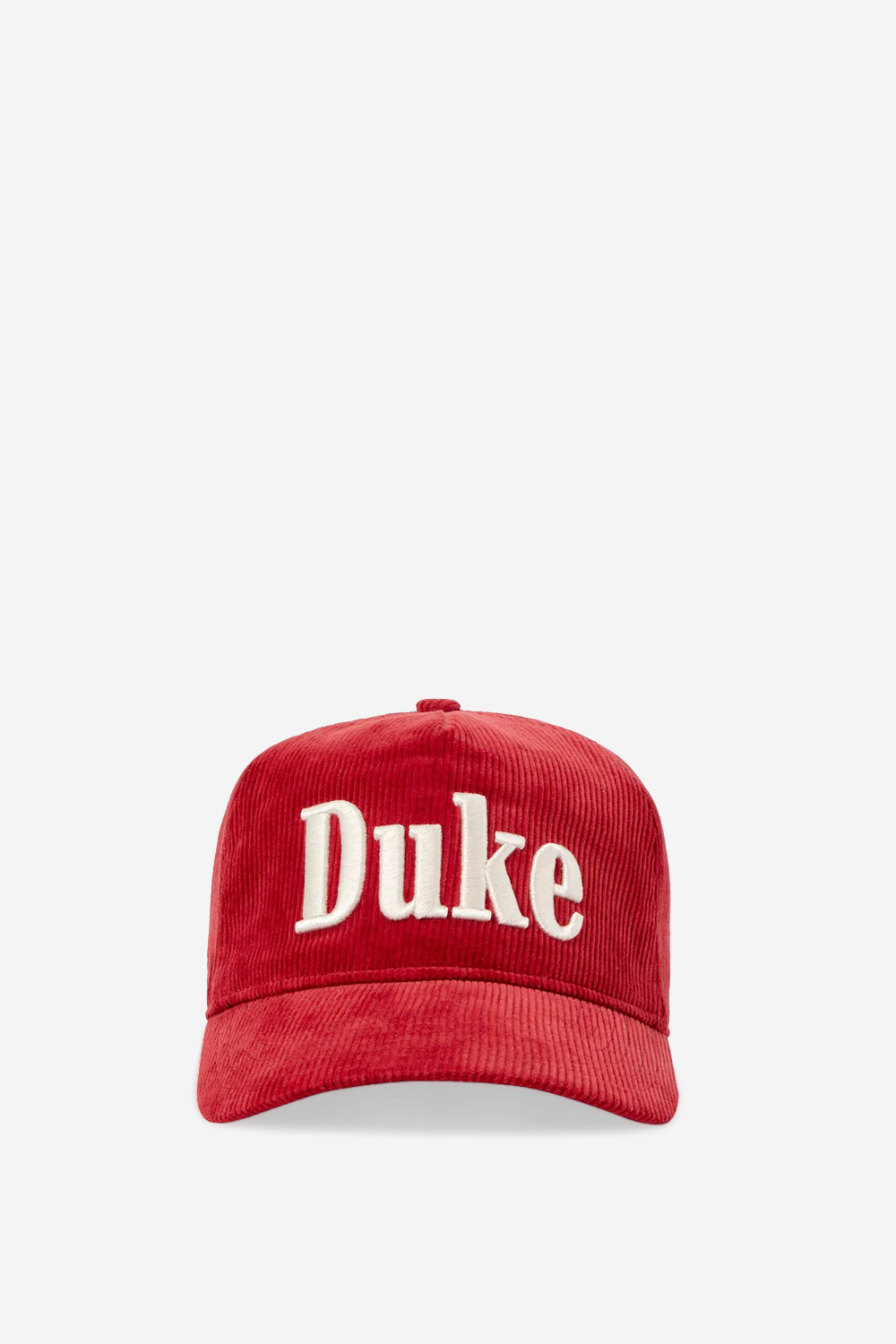 DUKE + DEXTER - Duke red corduroy cap