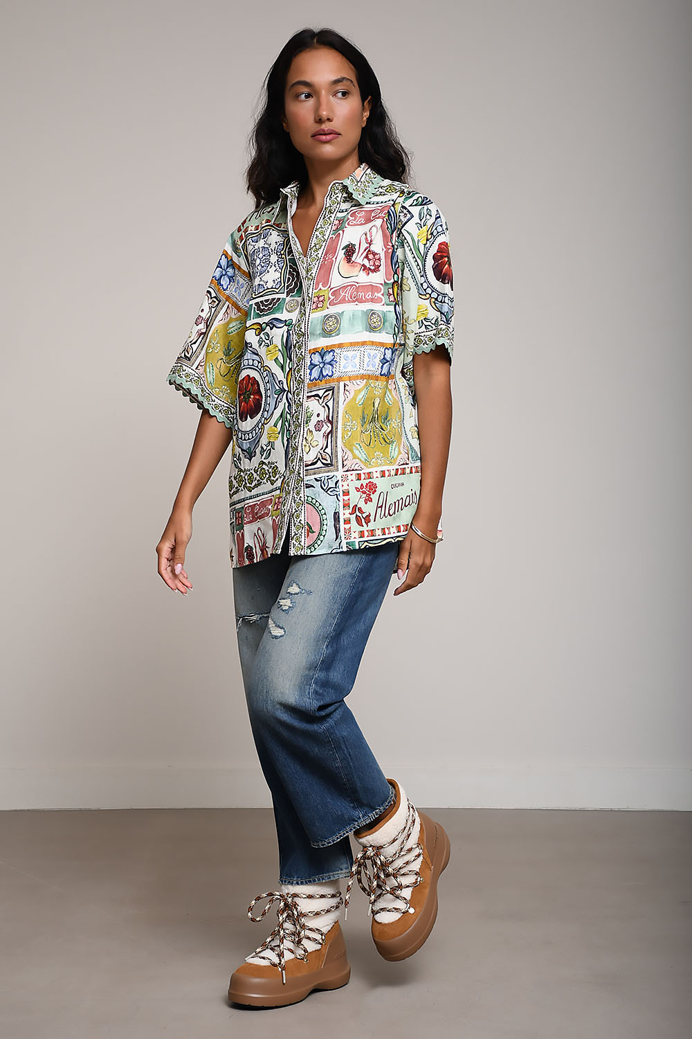 Alemais - Tommasina linenshirt