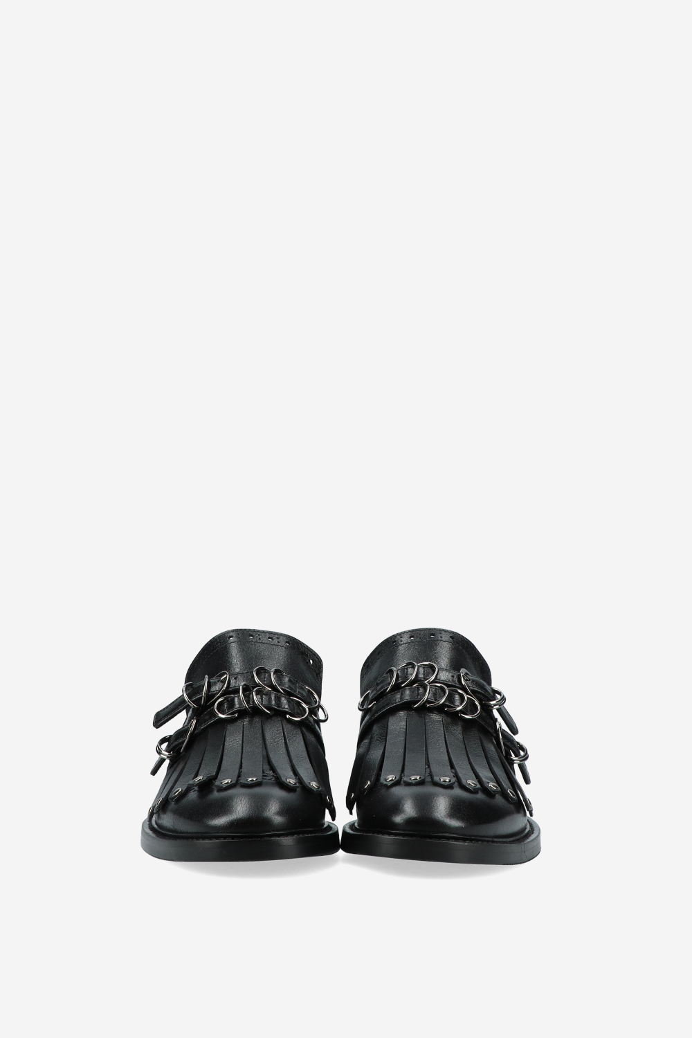 Sure Thing fringe leather loafers