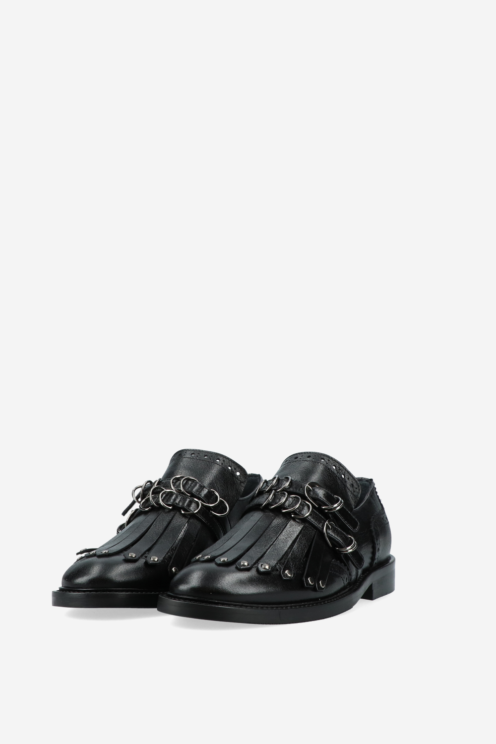 Sure Thing fringe leather loafers