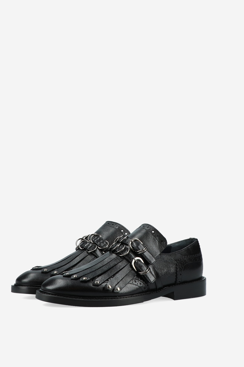 Sure Thing fringe leather loafers
