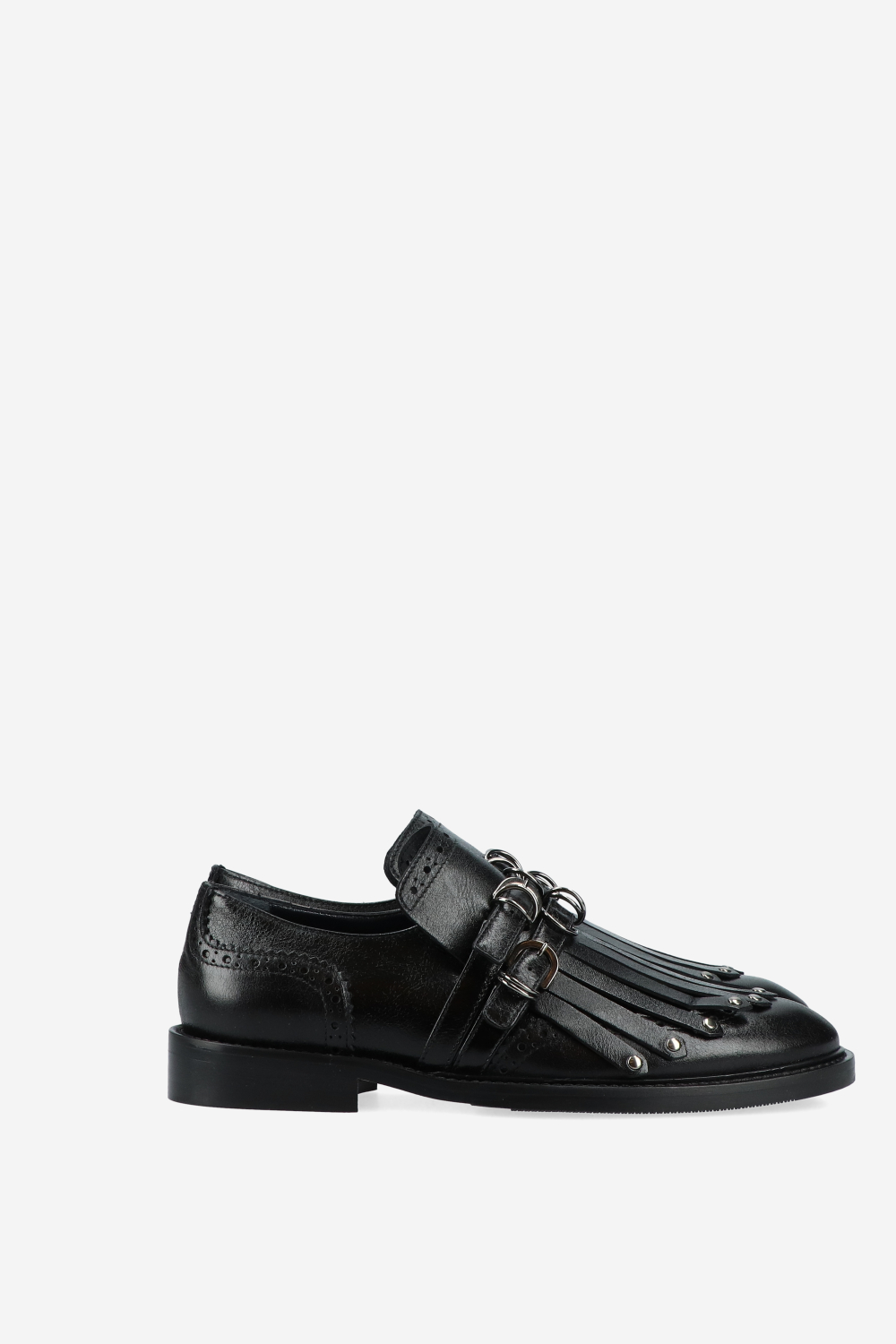 Sure Thing fringe leather loafers