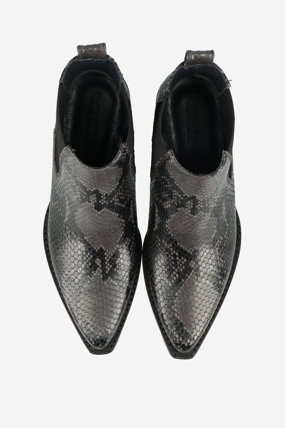 Grenade pitone leather ankle boots