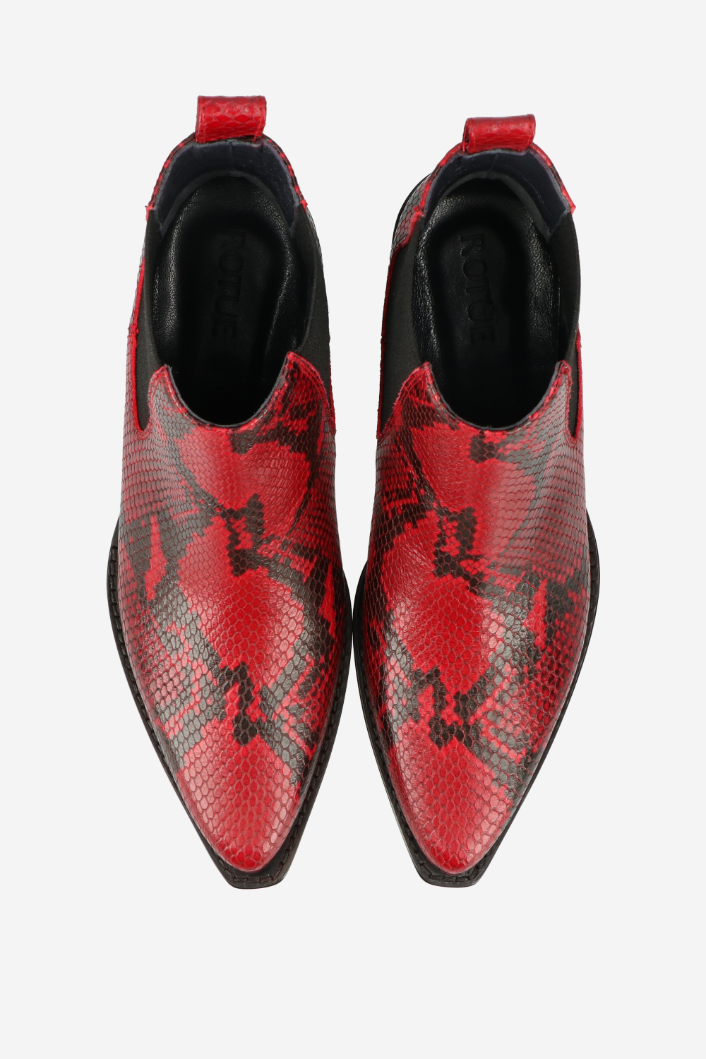 Grenade pitone leather ankle boots