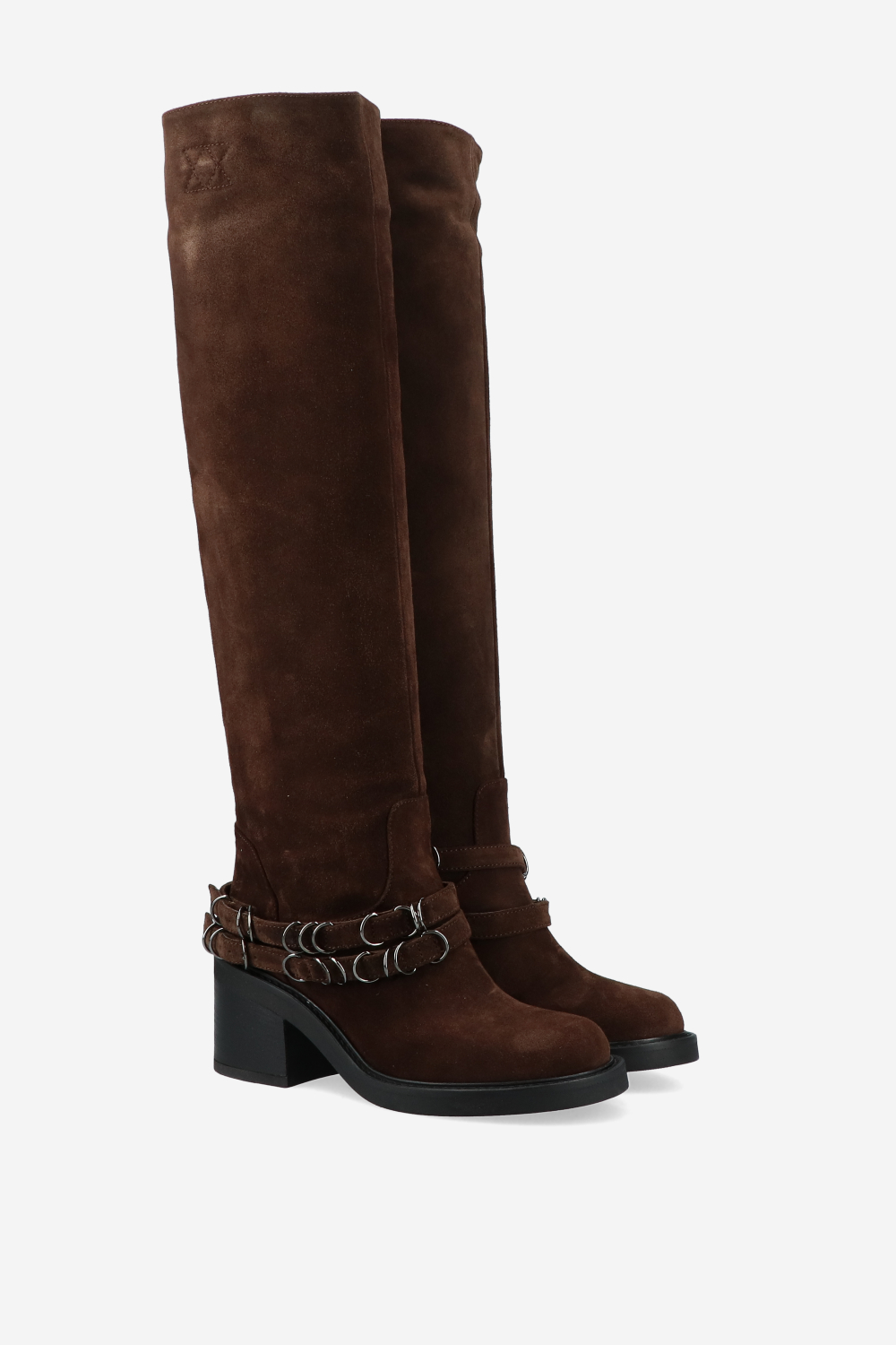 Lose control suede high boots