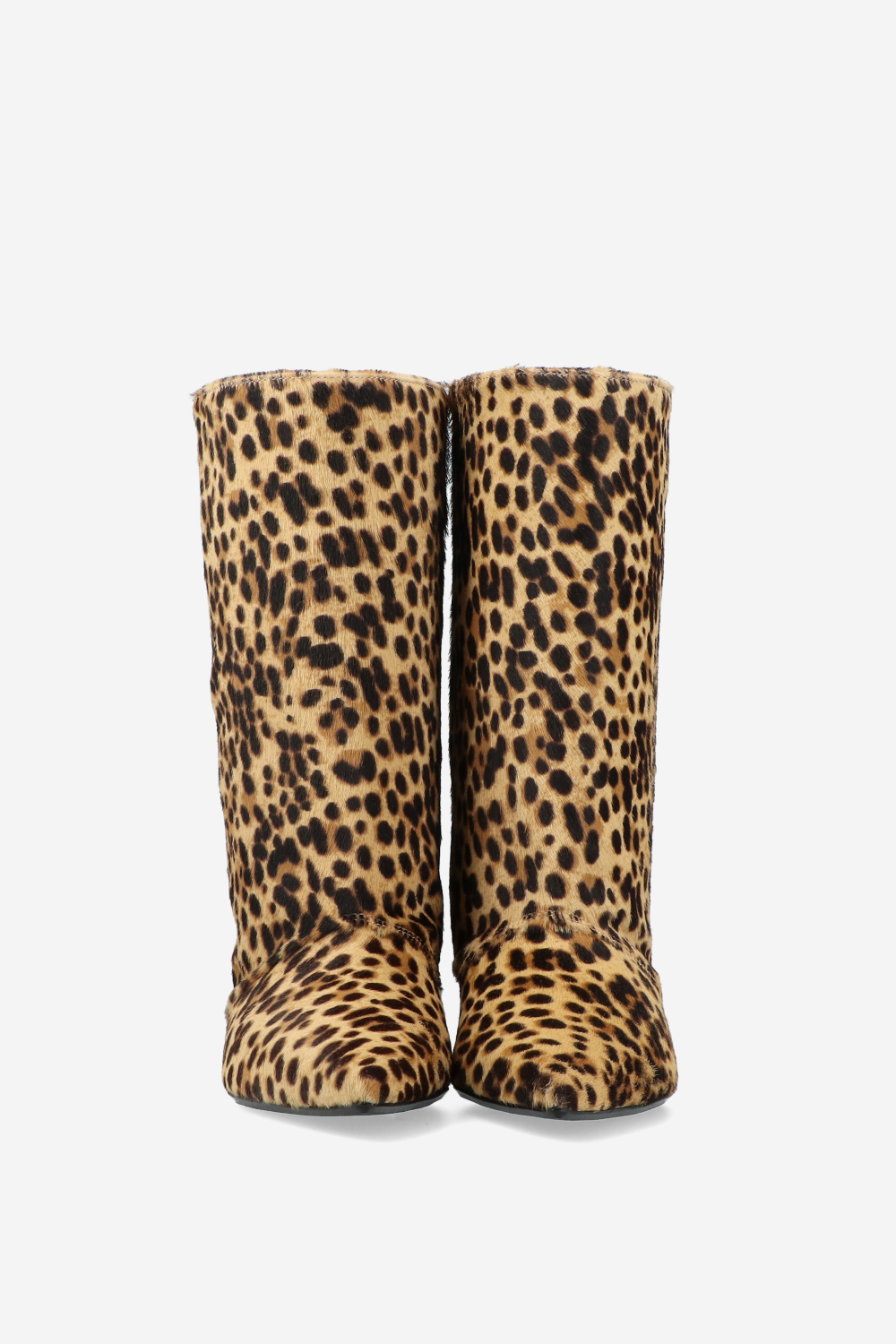 Unforgettable pony hair leather boots