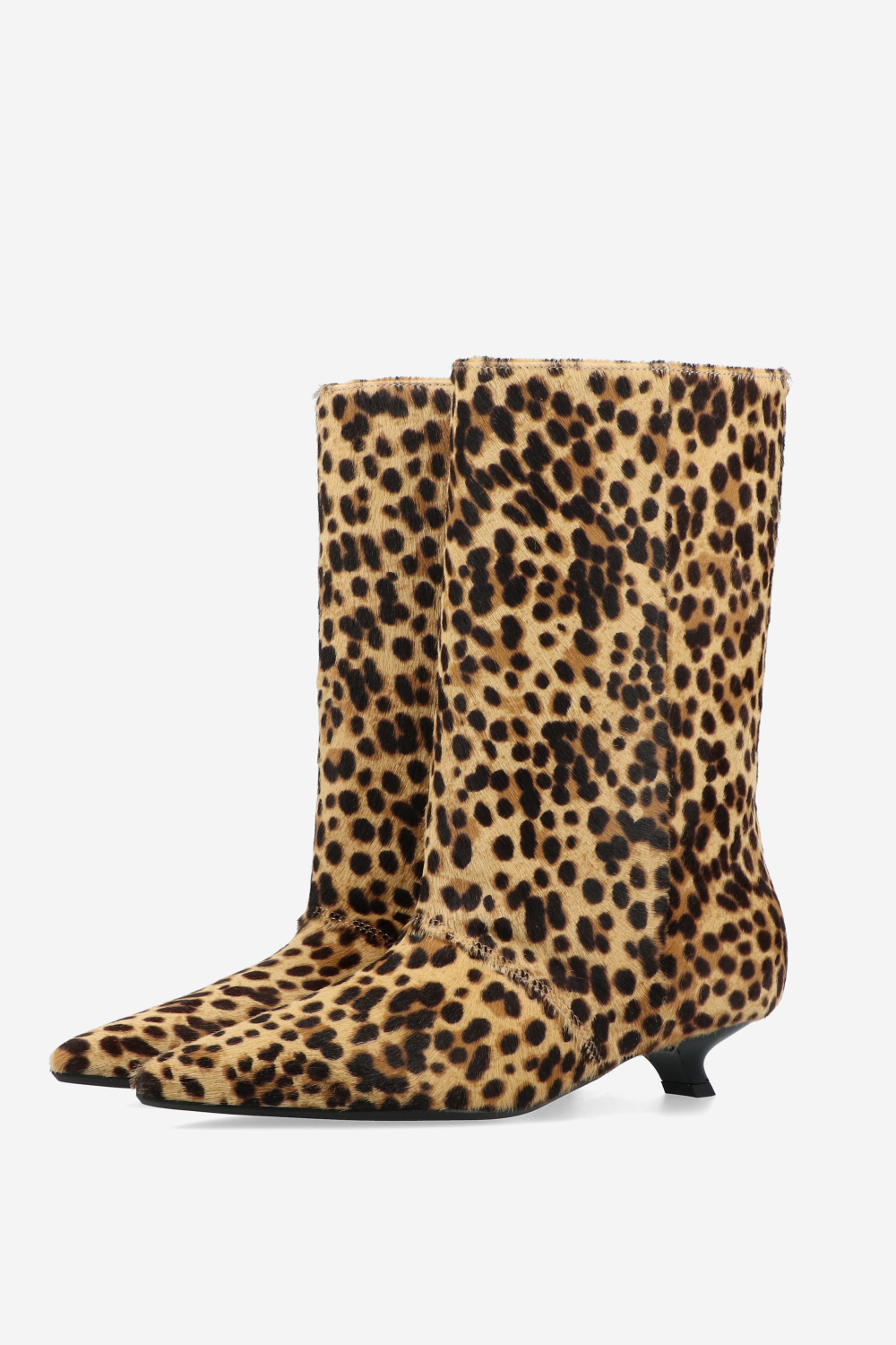 Unforgettable pony hair leather boots