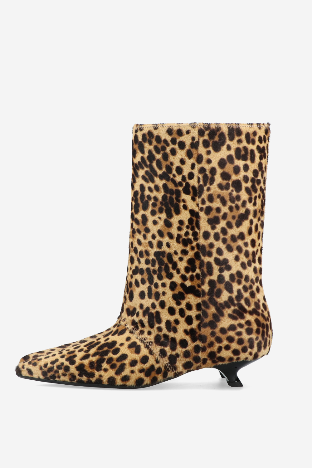 Unforgettable pony hair leather boots