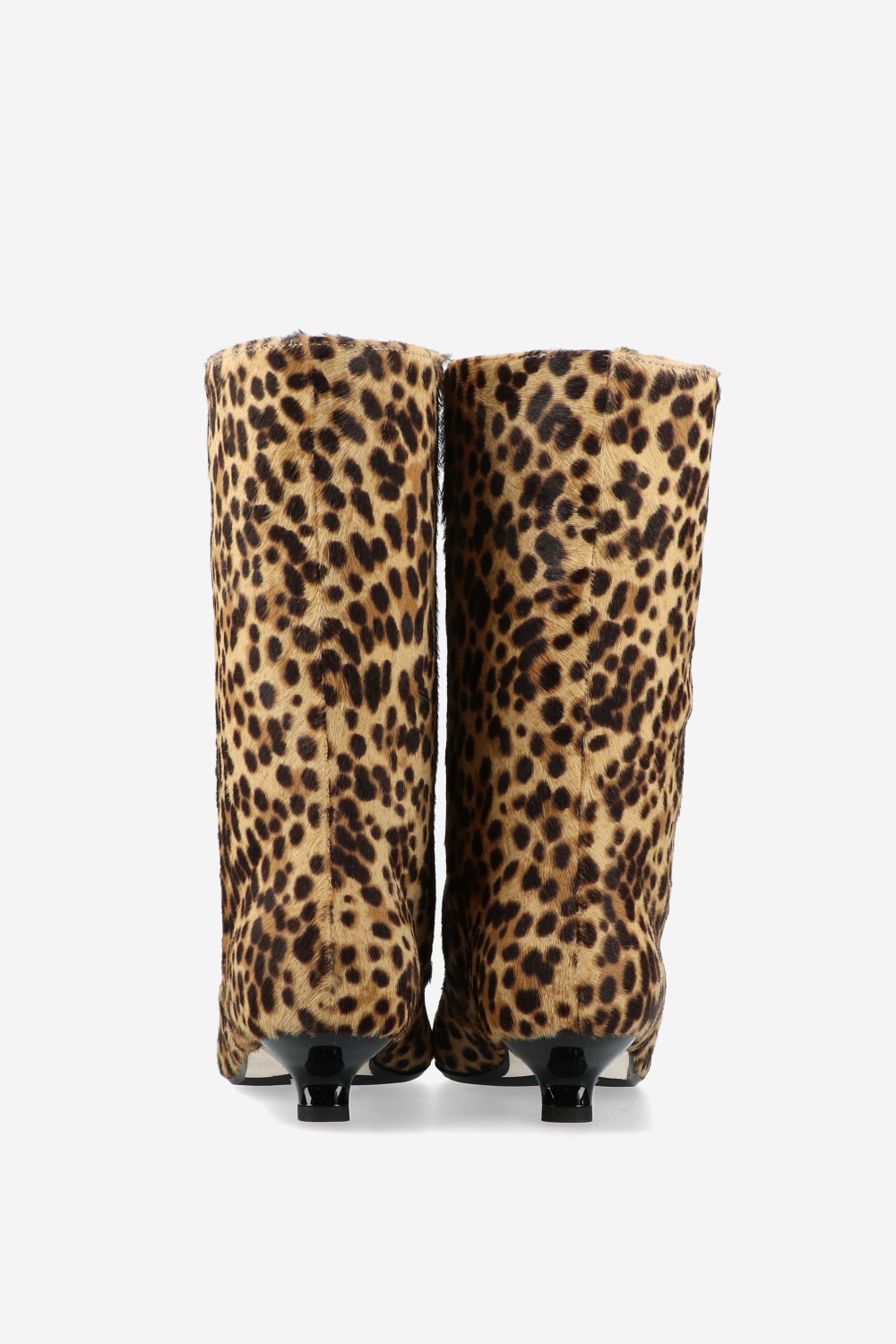 Unforgettable pony hair leather boots