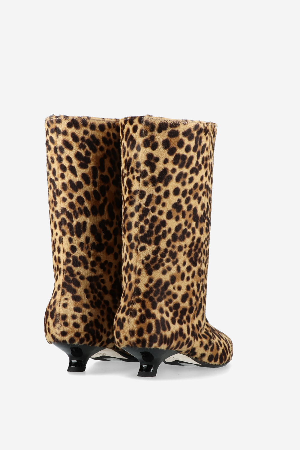 Unforgettable pony hair leather boots