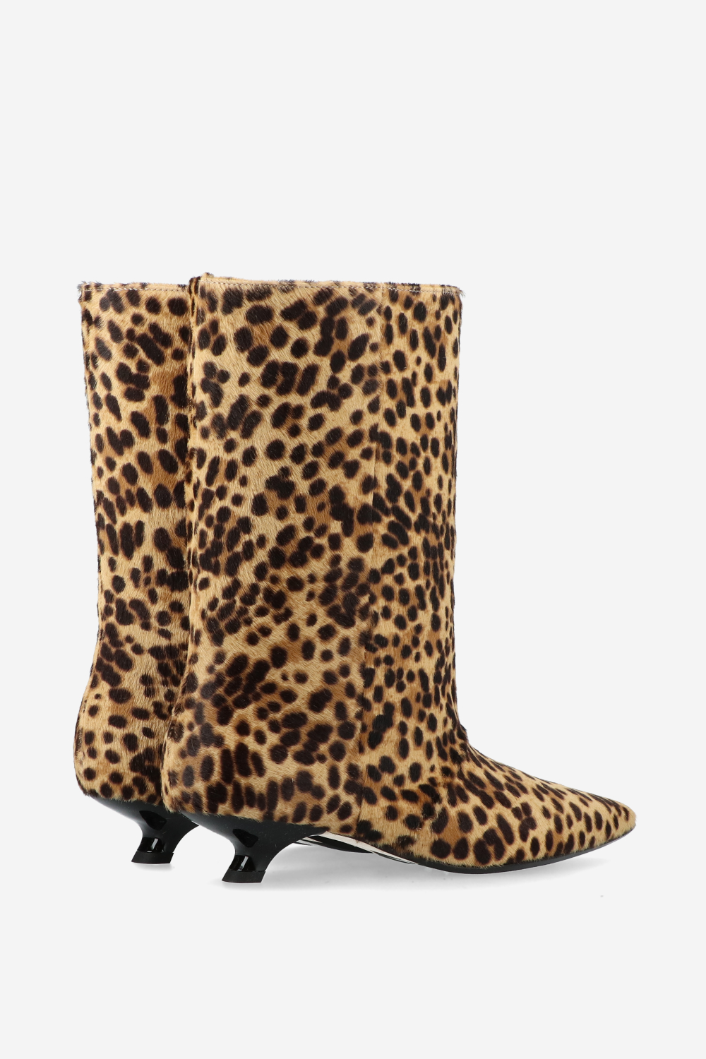 Unforgettable pony hair leather boots