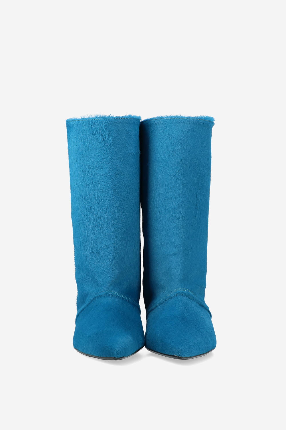 Unforgettable pony hair leather boots