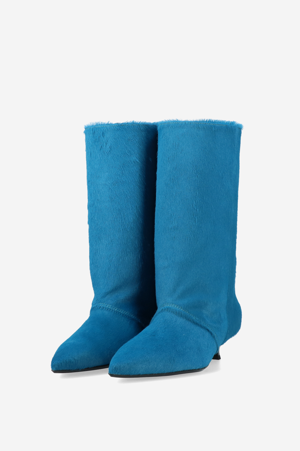 Unforgettable pony hair leather boots