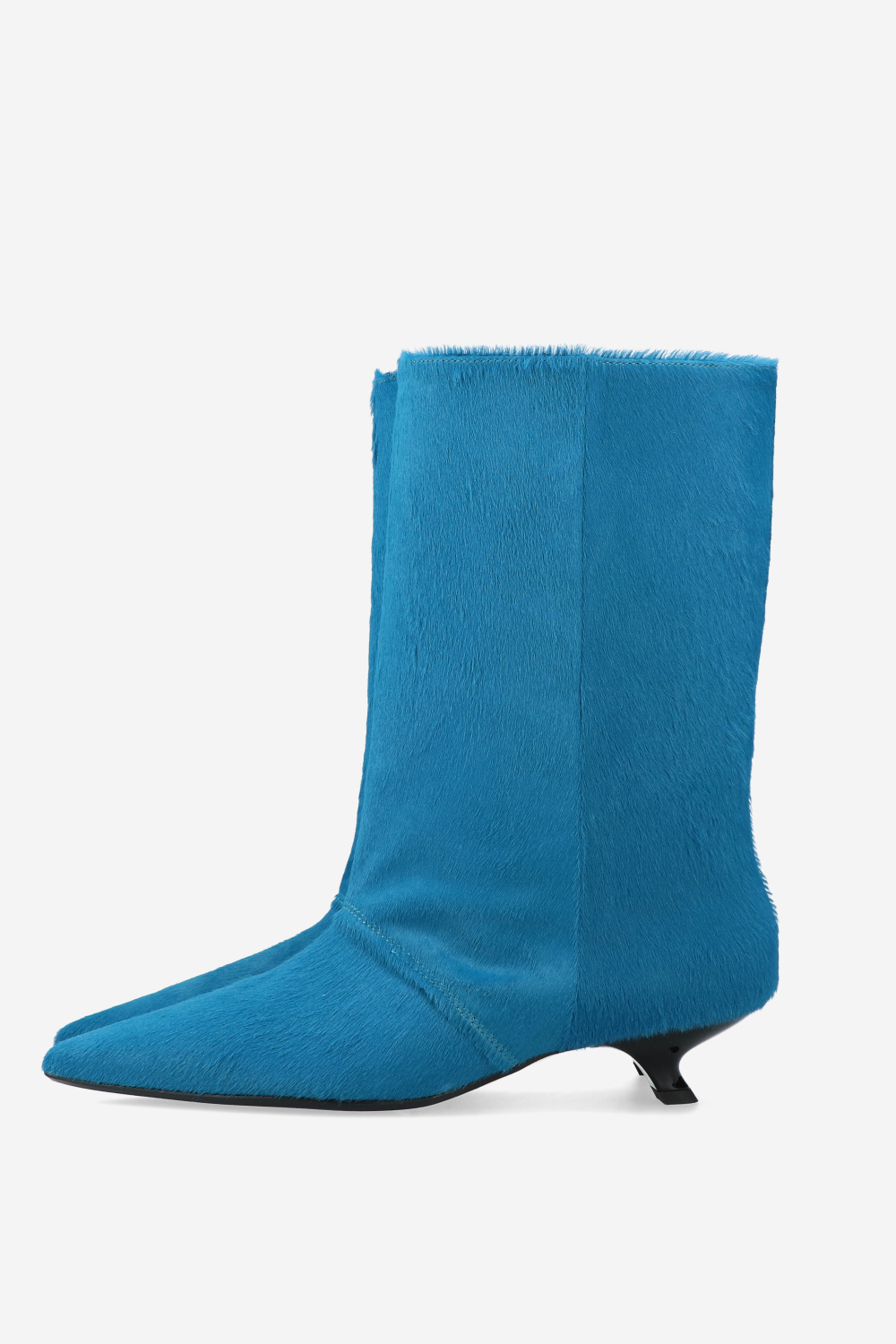 Unforgettable pony hair leather boots