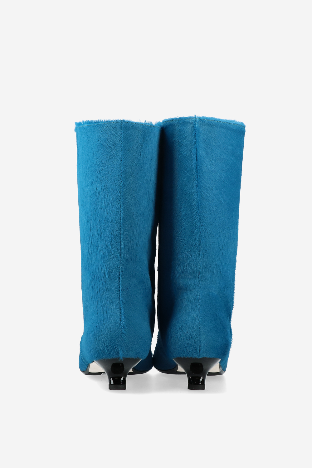 Unforgettable pony hair leather boots