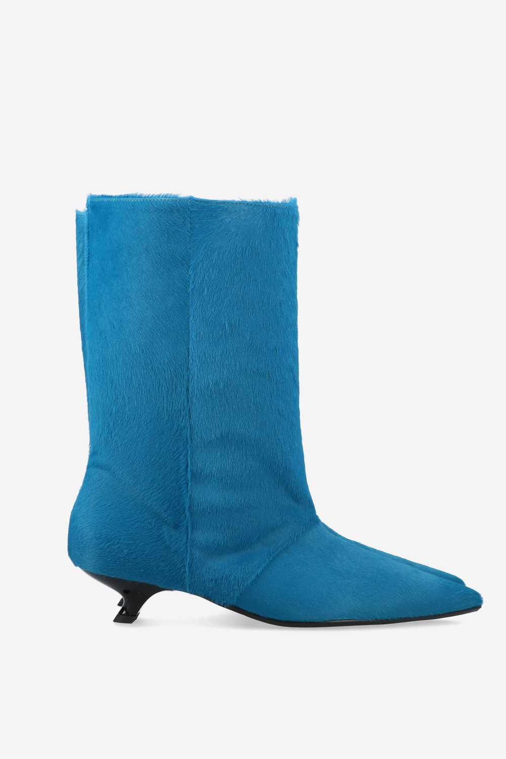 Unforgettable pony hair leather boots