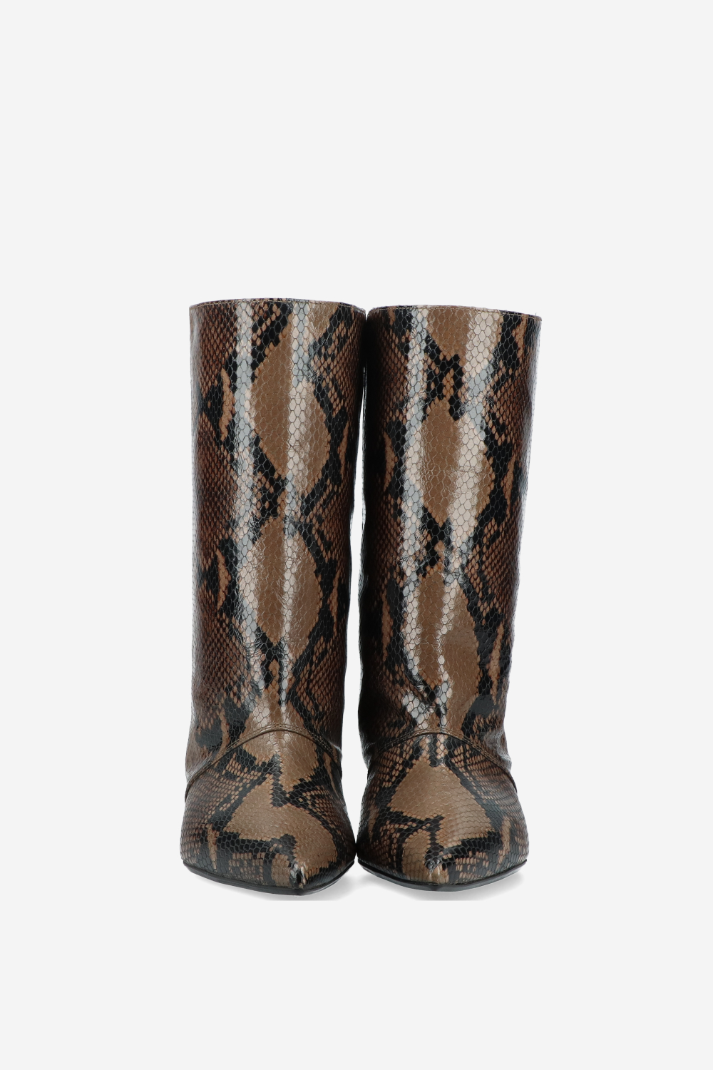 Unforgettable pitone leather boots