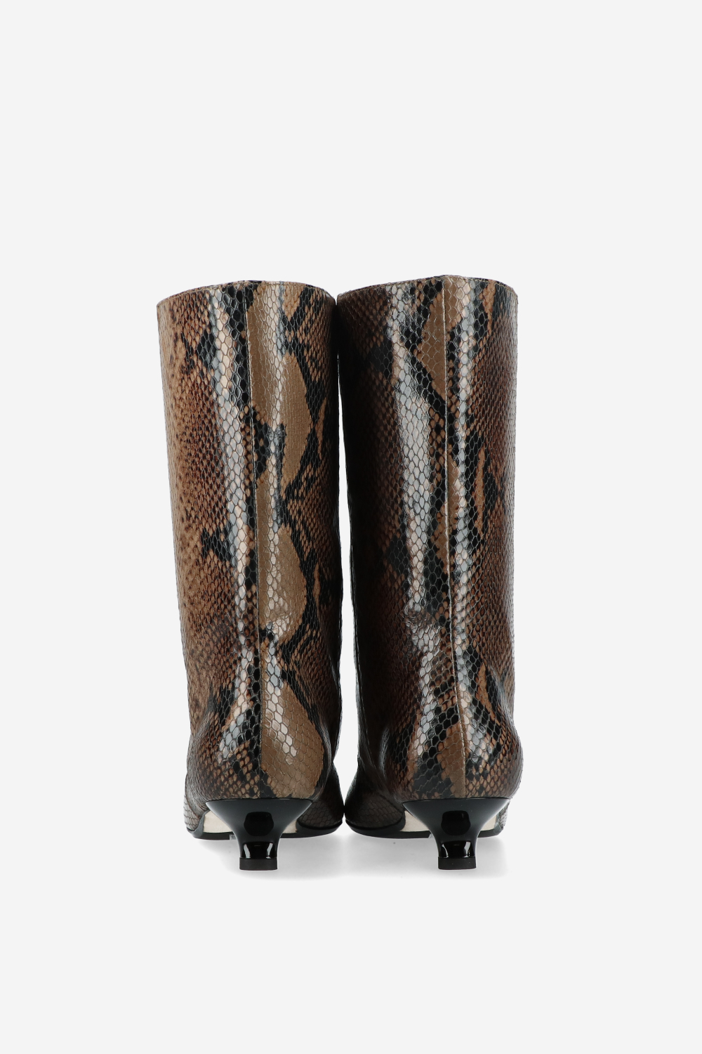 Unforgettable pitone leather boots