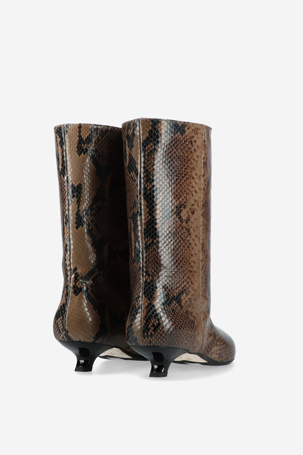 Unforgettable pitone leather boots